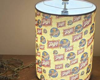 VINTAGE SCHLITZ  BEER ADVERTISING SWAG LAMP