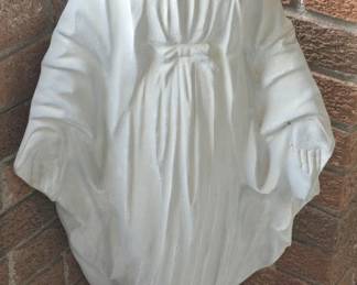 LARGE CONCRETE PATIO MADONNA STATUE