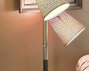 MID CENTURY MODERN TENSION POLE LAMP