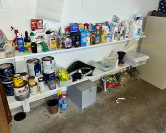 PAINTS, CLEANERS, ETC