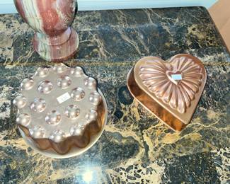 LOTS OF COPPER MOLDS