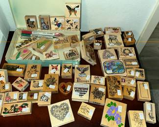 LARGE ASSORTMENT OF STAMPING BLOCKS