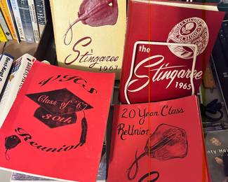 1965 & 1967 VICTORIA HIGH STINGAREE YEARBOOKS & REUNION BOOKS