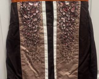 Carolina Herrera Stunning Rhinestone Dress