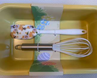 New bread pan and tools