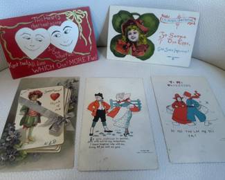 Vintage postcards