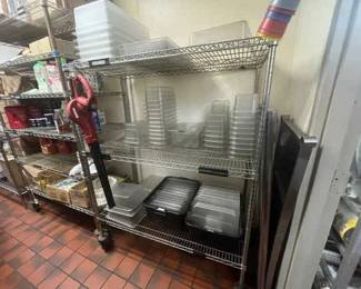 CCS002 Two Metal Wire Storage Racks