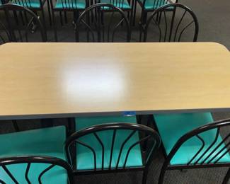 CCS087 - Six chairs and a table