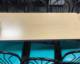 CCS076 - Six Chairs and a Table