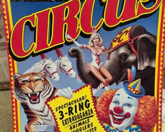 1995 Moula Shrine Circus poster