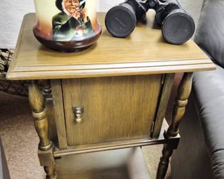 Vintage copper lined smoking stand