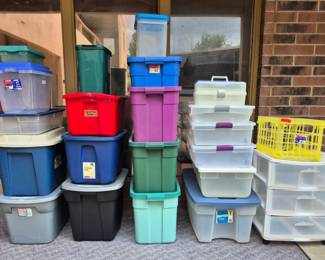 Storage tubs