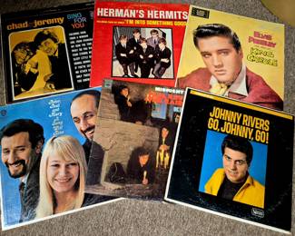 Wide variety of LP's.