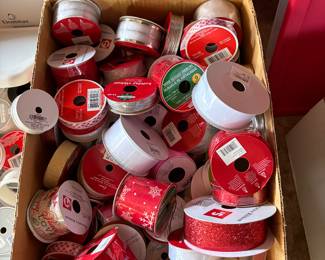 Tons & Tons of Bows & Ribbon -New (not all pictured)