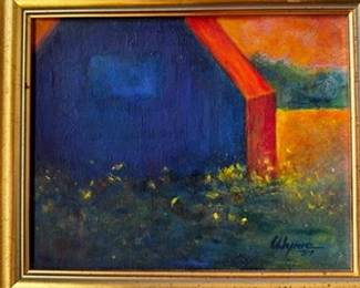 Sunset barn