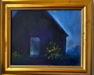 Twilight Barn