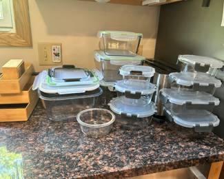 Glass Storage Bowls