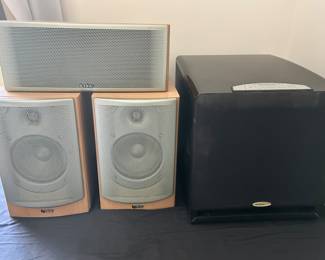 Infinity Beta Speaker System and Subwoofer