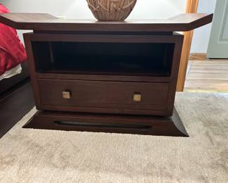 1 of 2 Asian End Tables