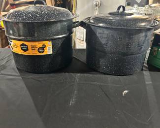Enamel Canning Pots