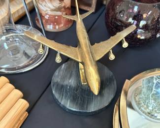 Brass and Marble Airliner
