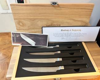 Set of Kamikoto Knives - New
