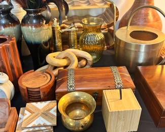 Wooden Boxes, Coasters and Decorator Items