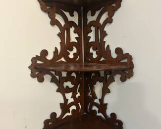 Wood Corner Shelf