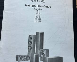 Infinity Beta Speaker System