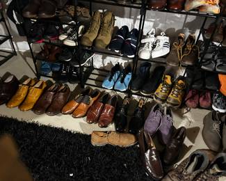 Many Shoes and Boots
