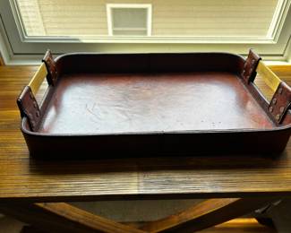 Leather Tray