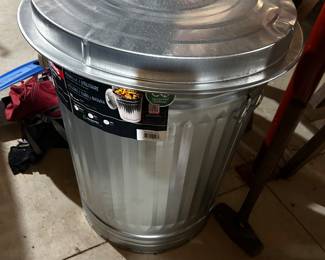 Brand New Galvanized Garbage Can
