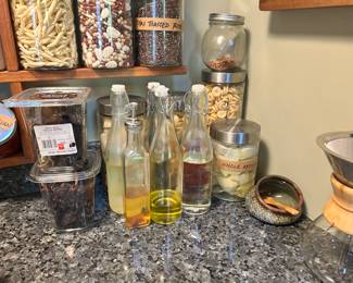 Spices, Oils, Jars and Containers