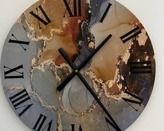 Abstract Wall Clock