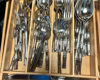 Bamboo Flatware Set