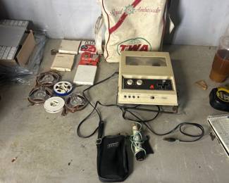Vintage recording devices
