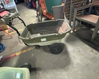 Garden work cart
