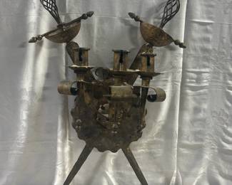 Metal coat of arms