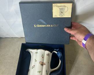 L. Godinger Pitcher