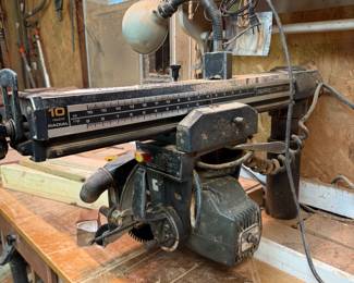 #29 Craftsman 10" Radial saw $100.00