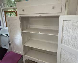 #33 Pie Safe 32x14x60 $85.00