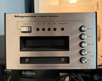 #40 Magnavox MG3575 8 Track /Recorder player $40.00