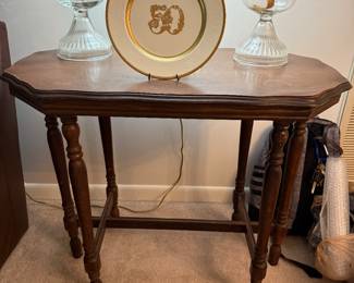 #17 Vintage side table 35x19x29 $25.00