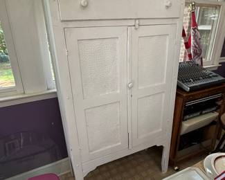 #33 Pie Safe 32x14x60 $85.00