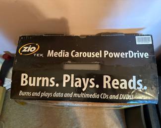 * #41 Media Carousel Power Drive (appears new in the box). $75.00