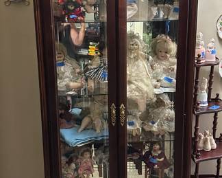 Cherry Curio Cabinet 