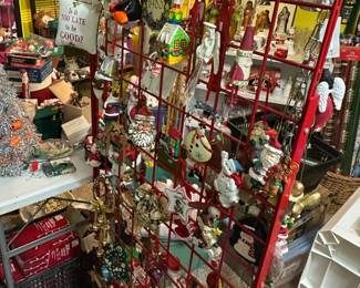 An Entire ROOM full of CHRISTMAS DECORATIONS, LOTS OF Vintage ...