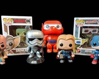 Funko Pops Collectible Figurines Marvel, Star Wars, More