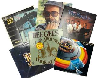 Elton John, ABBA, Billy Joel, Bee Gees, More Vinyl Records