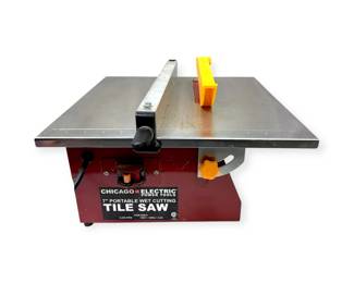Chicago Electric 7 Portable Wet Cutting Tile Saw